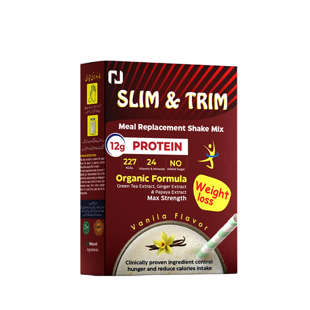 slim & trim 200gm | vanilla flavour | 100% herbal formula