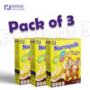 bundle of 3 Nuroquik Banana flavour 200 Gram | best brain booster drink for kids pakistan